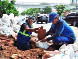 Bak Kontrol di Jalan TB Simatupang Mulai dibuat Satpel SDA Cilandak