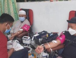 Stok Darah Menipis, PMI Kota Bogor Gandeng Jemaah Masjid Masy’a Donor Darah