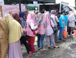 Pasar Murah Beras di Patok 54 Ribu per Kg