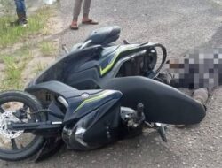 Pemotor di Ciomas Bogor Tewas Mengenaskan