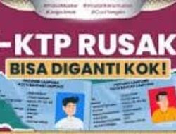 KTP Rusak Bisa Minta Permohonan Via Website Dukcapil. Begini Caranya