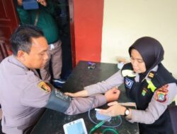 Polres Jaktim Lakukan Pemeriksaan Kesehatan Petugas PPK Cakung