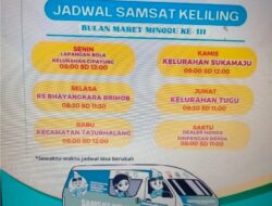 Inilah Lokasi dan Jadwal Samsat Keliling Kota Depok Maret Minggu Ketiga