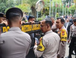 Pendemo Penuhi Patung Kuda, Polres Jakpus Siagakan 1.578 Personil