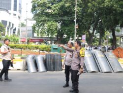 Polres Jakpus Kerahkan 1.640 Personil Amankan Sidang PHPU di Gedung MK