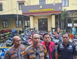 Polsek Tambora Buru Penadah Motor Curian