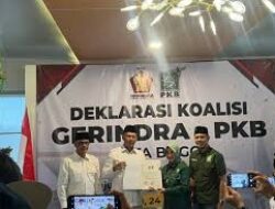 Gerindra dan PKB Berkoalisasi Dalam Pilkada Kota Bogor 2024- 2029