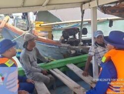 Cegah Kecelakaan di Laut, Polisi Periksa Kelengkapan Kapal