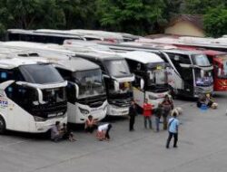 Sejumlah Armada Bus Mudik Depok Dirazia Dishub