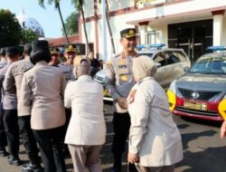 Kapolres Metro Depok Sambut Hari Raya dengan Halal Bihalal Bersama Anggota dan PNS Polres Metro Depok