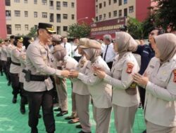 Kapolres Jakbar Metro Gelar Halal Bihalal Bersama Anggota