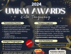 Pemkot Tangerang Akan Selenggarakan UMKM Awards Kota Tangerang 2024