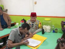 Viral Makan di Warteg Bayar Semaunya, Preman Buat Surat Pernyataan Didepan Polisi