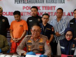 Polsek Tebet Ringkus Bandar Sabu Paruh Baya