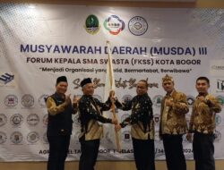 Herman Lasrin SMA Kosgoro Terpilih Menjadi Forum Kepala, Sekolah Swasta Kota Bogor 2024 – 2028