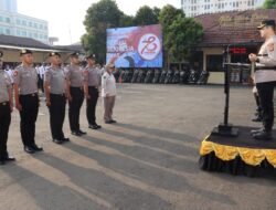 Atas Perjuangan dan Pengabdian yang Gigih Sebanyak 50 anggota Polres Metro Depok Naik Pangkat Hut Polri ke 78