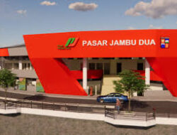 Pasar Jambu Dua Rampung Pedagang Masih Enggan Pindah