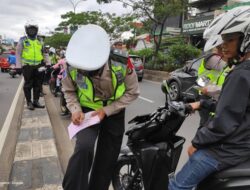 Operasi Patuh Lodaya hari pertama Diterjunkan kan 25 Personil dan 50 Pelanggaran di Polres Bogor