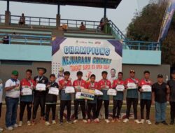 Dispora Kota Tangerang Gelar Kejuaraan Cricket