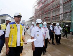 PJ Walikota Tangerang Bersama BPPW Banten KemenPUPR Tinjau Progres Revitalisasi Pasar Anyar