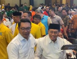 12 Parpol Deklarasikan Dukungan Ke Ridwan Kamil dan Suswono Sebagai Cagub-Cawagub DKI