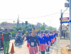 Peringati HUT Kabupaten Bekasi, 11 Desa Ikuti Lomba Gerak Jalan