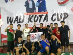 Tim Bulu Tangkis Panmas Sabet Juara Walikota Cup