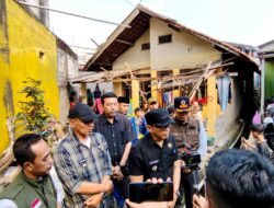 PJ Walikota Bogor Didampingi Kepala BPBD Tinjau Lokasi Bencana