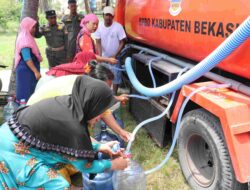 Pemkab Bekasi Telah Distribusikan 1.043.500 Liter Air Bersih