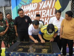 HUT ke-79 TNI, Ahmad Yani Basketball Park Kota Tangerang Diresmikan