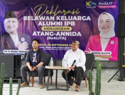 Navis Pemuda Muhamadiyah Sepakat Tokoh Muda dan Alumni Muda IPB Bergabung Dukung Atang Trisnanto