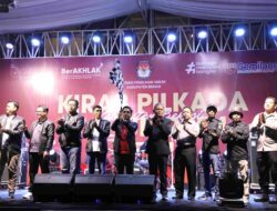 KPU Kabupaten Bekasi Gelar Kirab Pilkada 2024