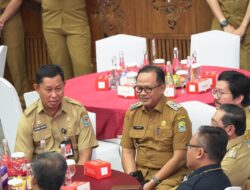 Mendagri dan PJ Walikota Bekasi Secara Resmi Sambut Dua Wakil Mendagri