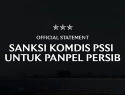 Komdis PSSI Berikan Sejumlah Sanksi Ke Pelaksana Pertandingan Persib